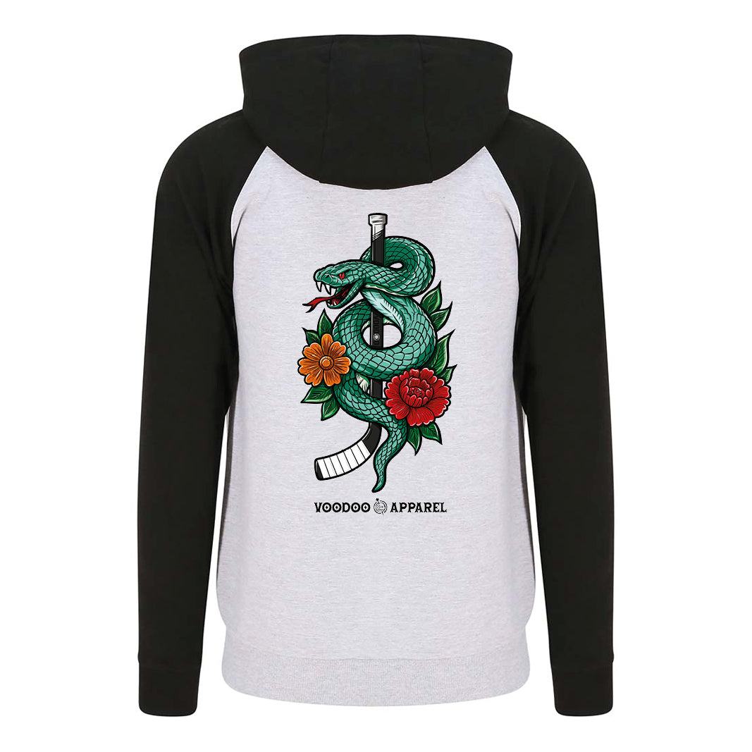 Voodoo Strike First Unisex Baseball Zip Hoodie