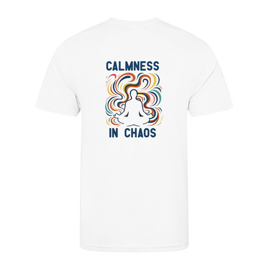 Calmness in Chaos Unisex Active Tee