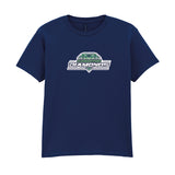 Diamonds Kids T-Shirt (navy) Full Logo