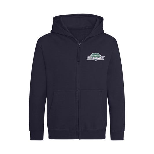 Diamonds Kids Zipped Hoodie