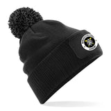 Storm Pom-Pom Patch Beanie