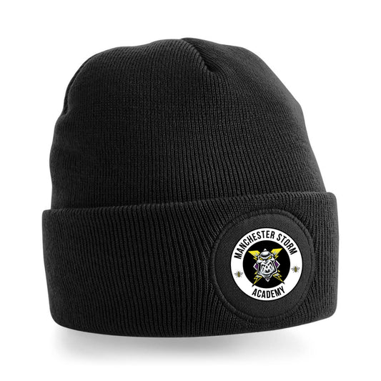 Storm Circular patch beanie